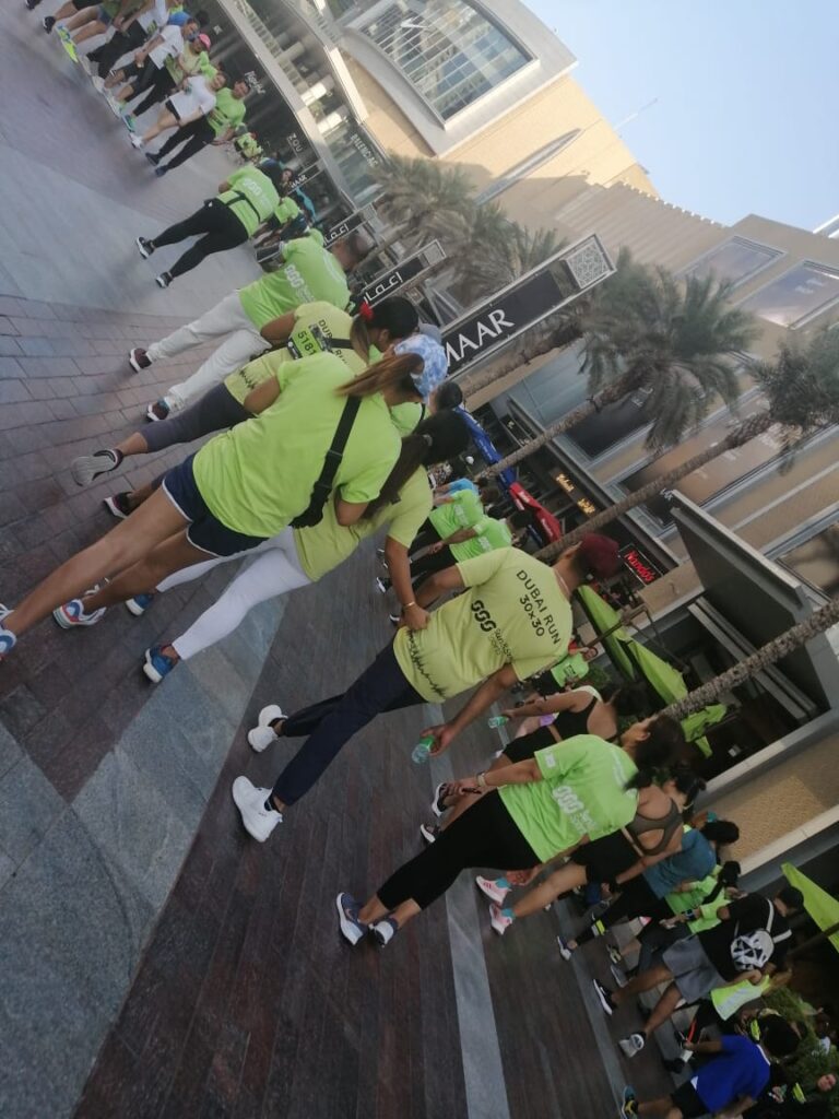 Dubai Housekeeping Team at Dubai Run 2022